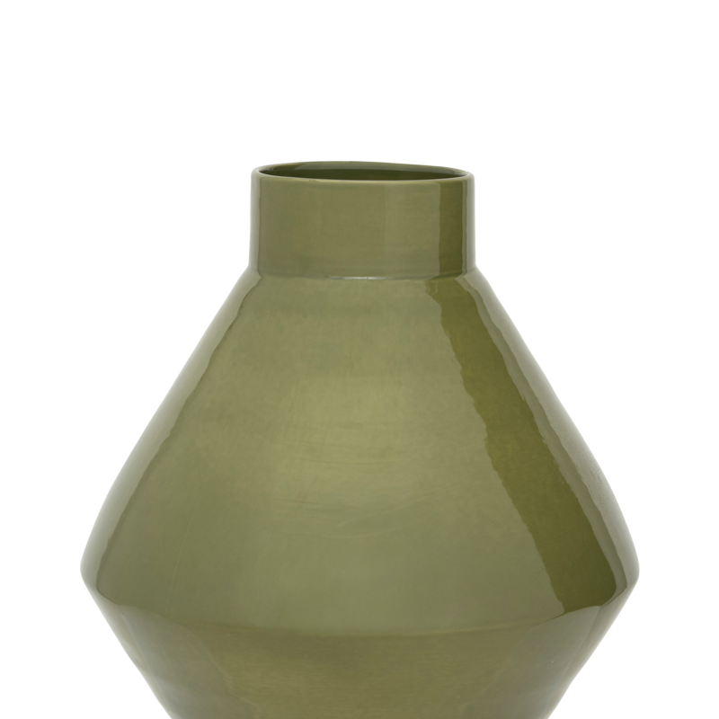 Keramikw vase PHILA grün