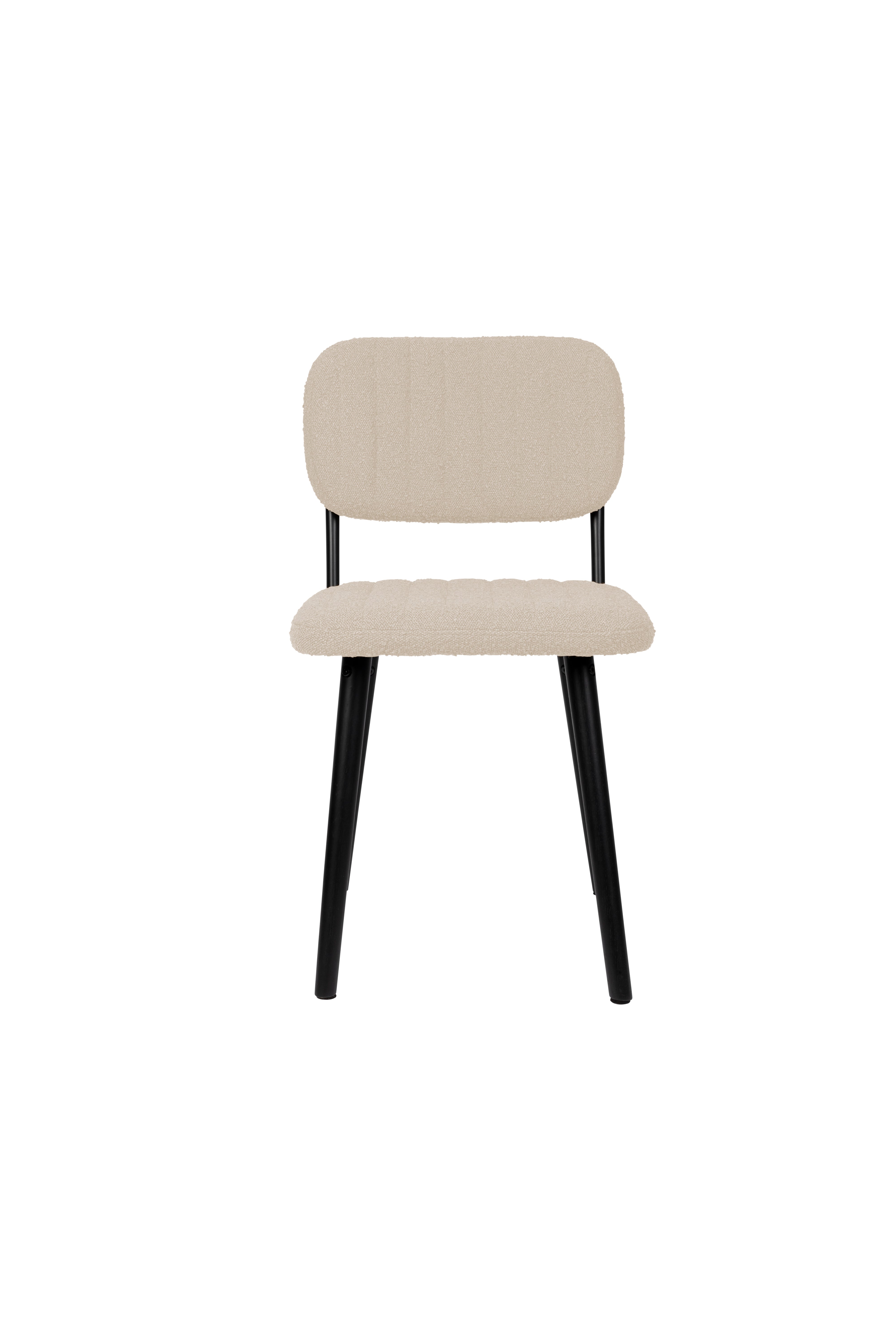 Jake boucle chair broken white