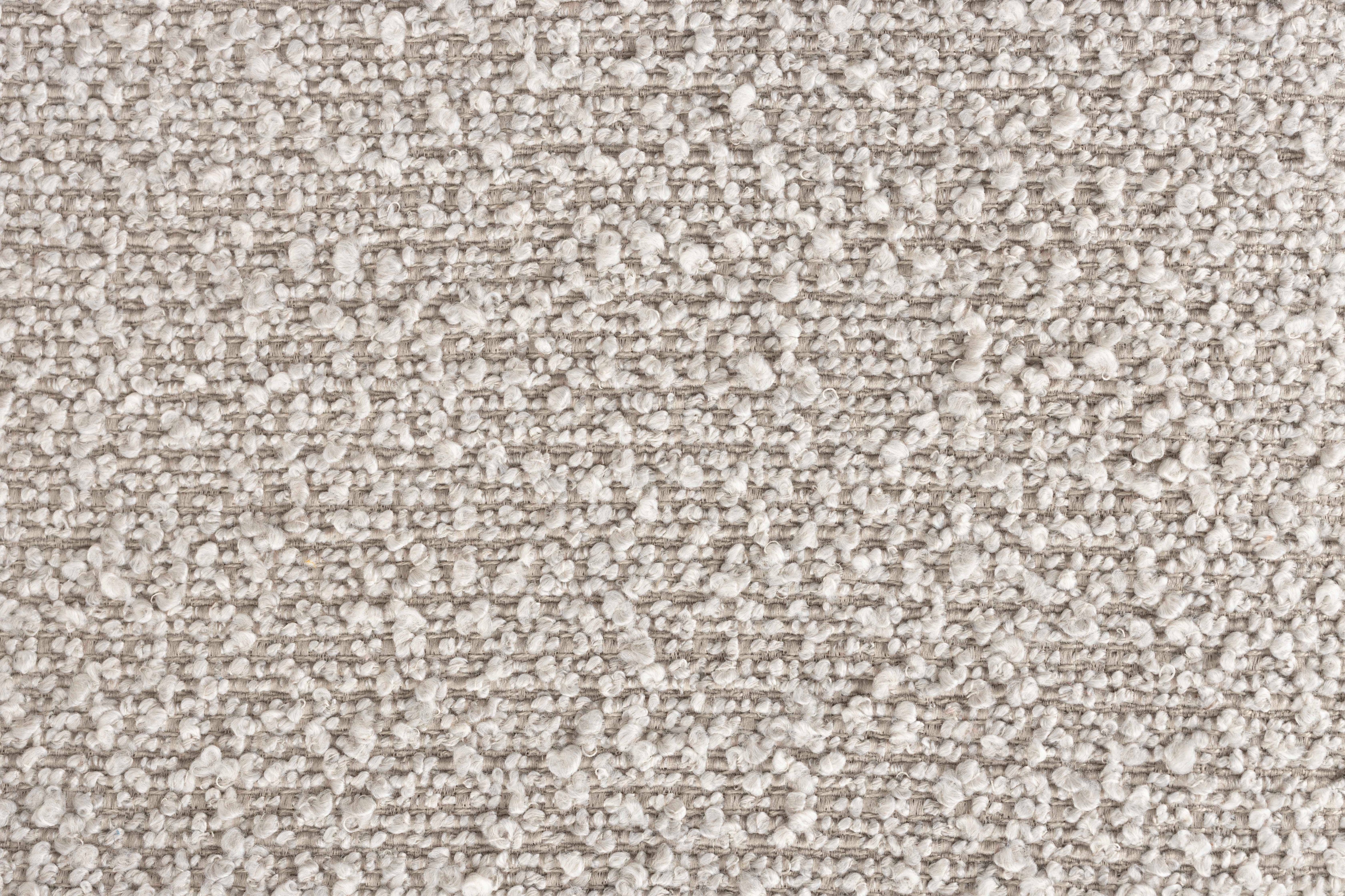 Stuhl FRANKY grau-beige mit braunem Gestell