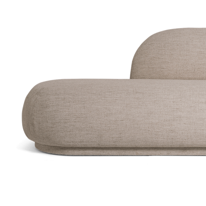 Right sofa Rico Divan Boucle Sandy