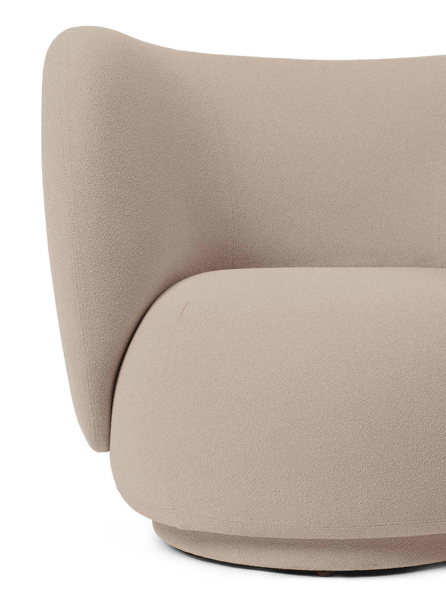 Rico Lounge Chair Beige Grain