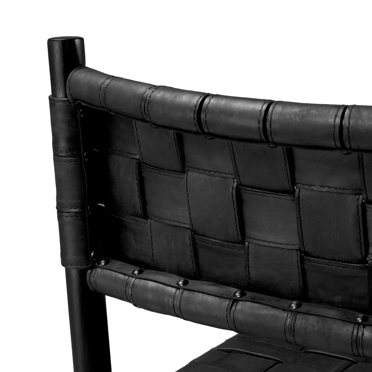 Chair with armrests Tiberio black [Ola] [Amelia SPR/improved description]