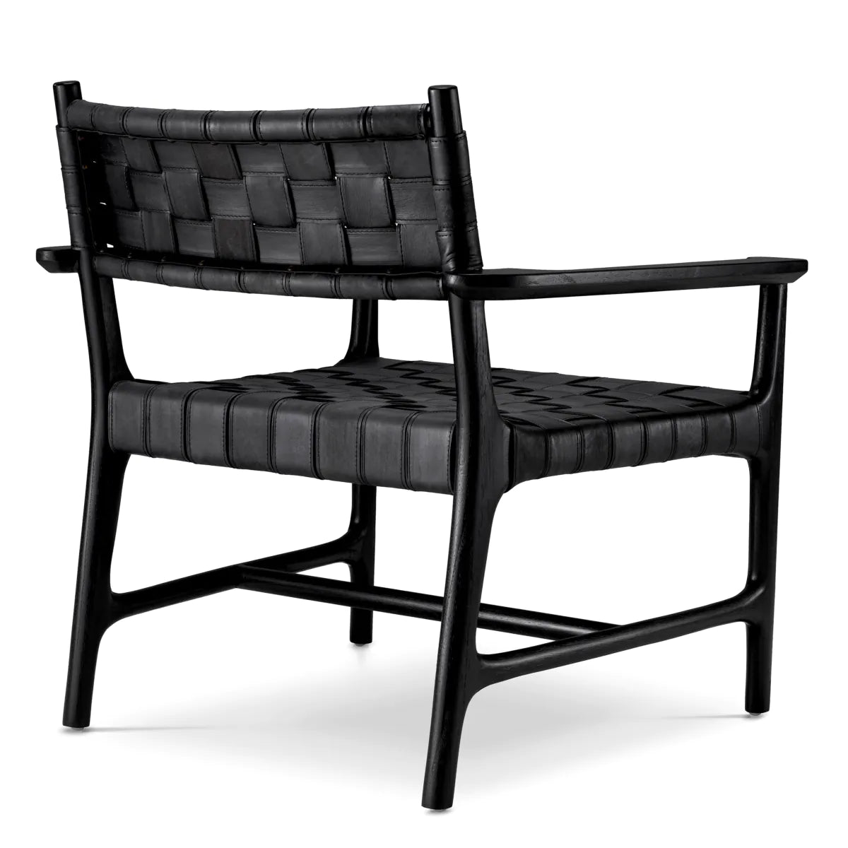 Tiberio black armchair [Ola] [Amelia SPR/improved description]