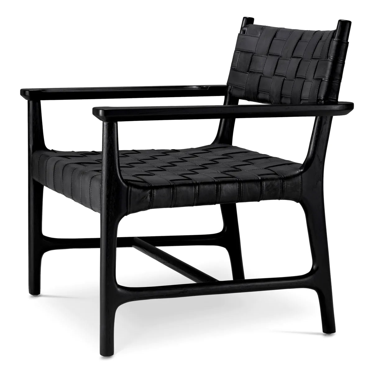 Tiberio black armchair [Ola] [Amelia SPR/improved description]