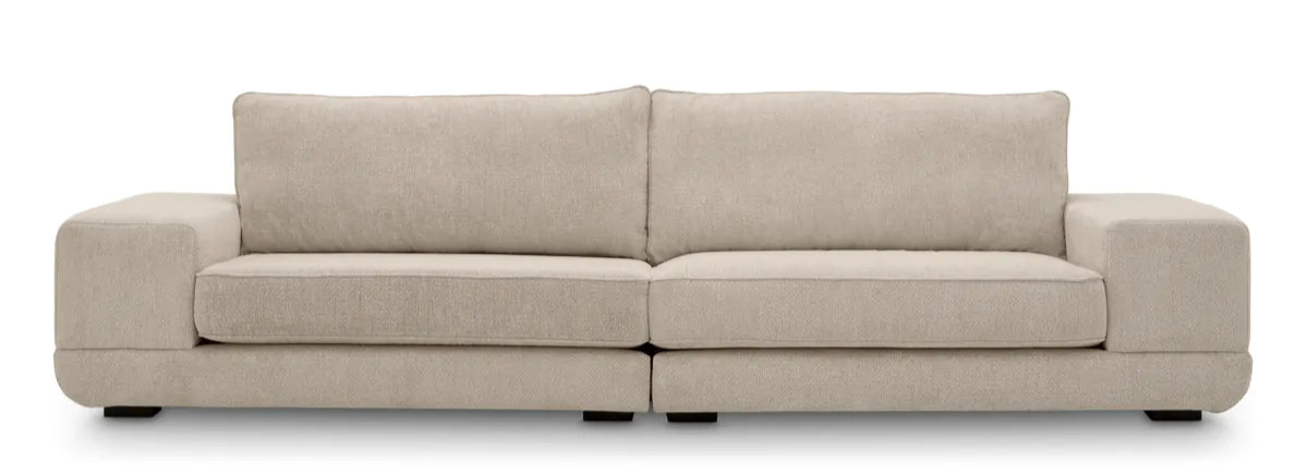 Severino -Sofa hellgrau