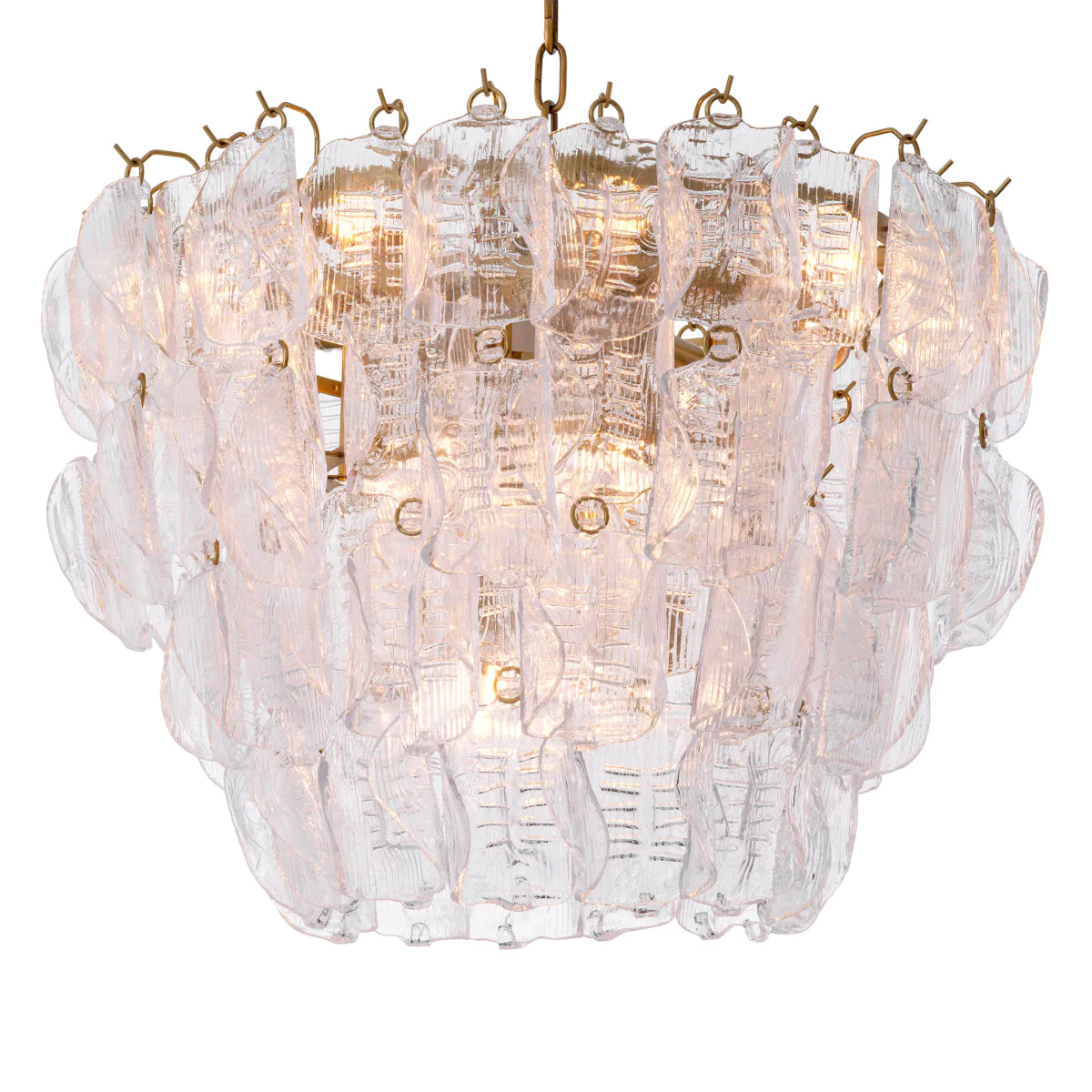 Solange chandelier transparent glass