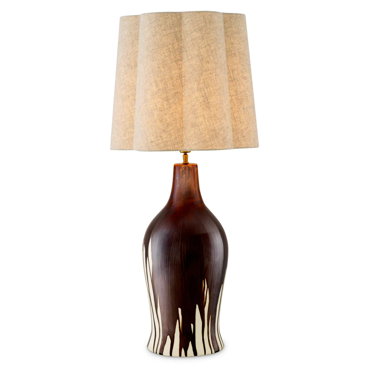 Beatriz brown table lamp