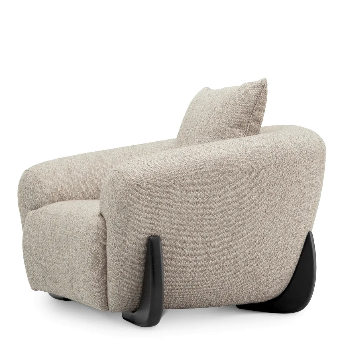 Siderno light gray armchair