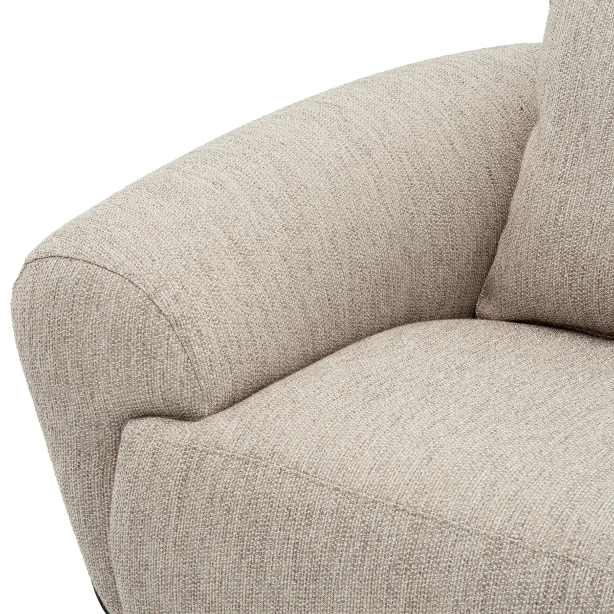 Siderno light gray armchair