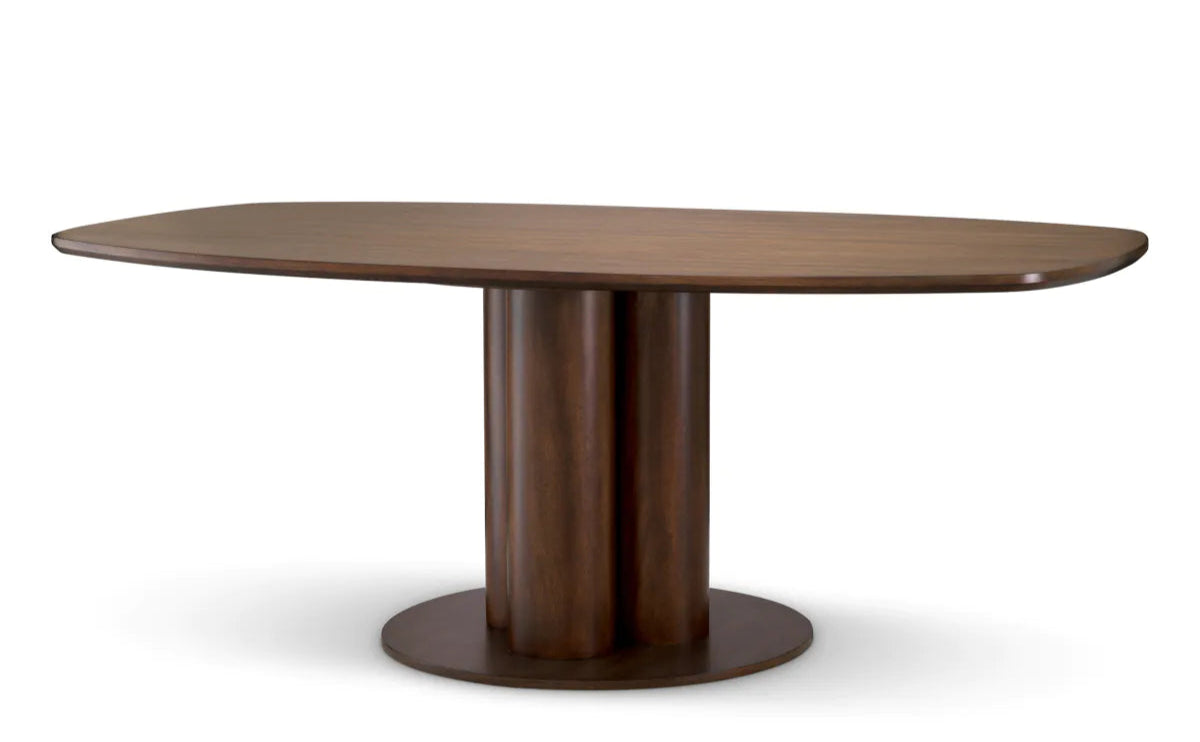 West table OKoume wood