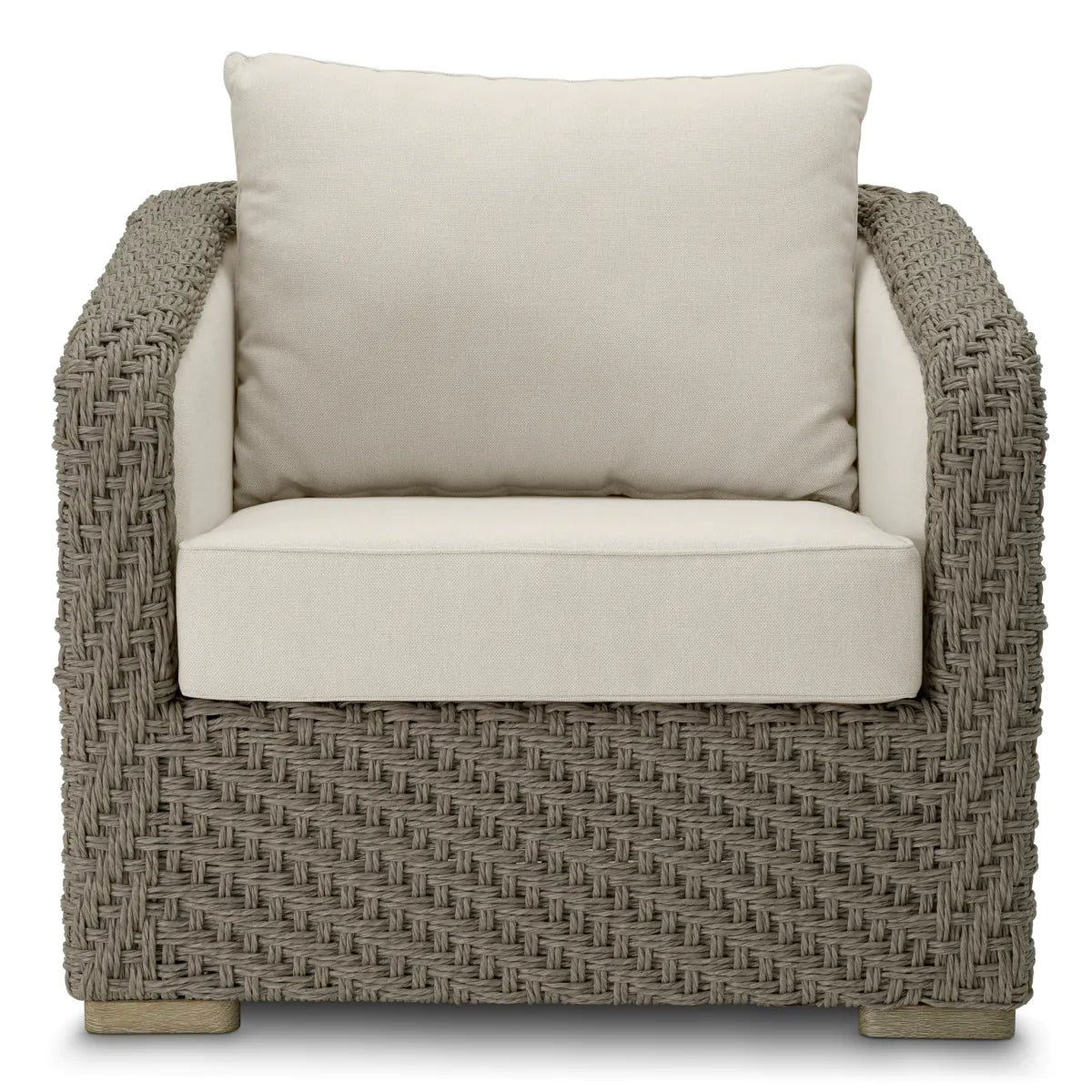 Gartensessel Bryson Gray mit Beige