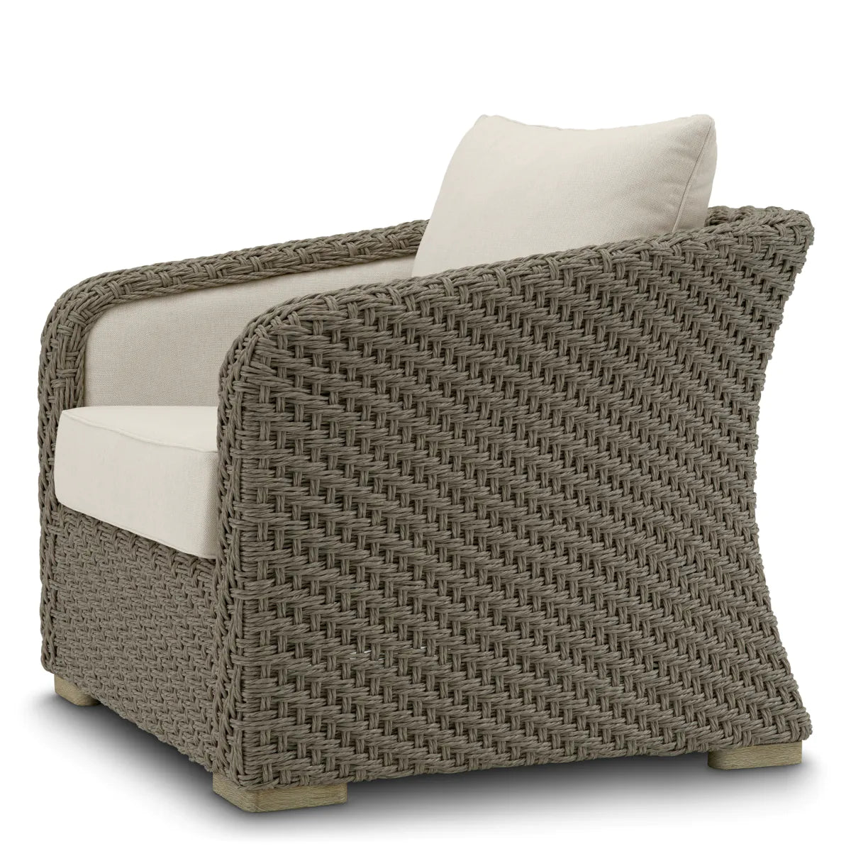 Gartensessel Bryson Gray mit Beige