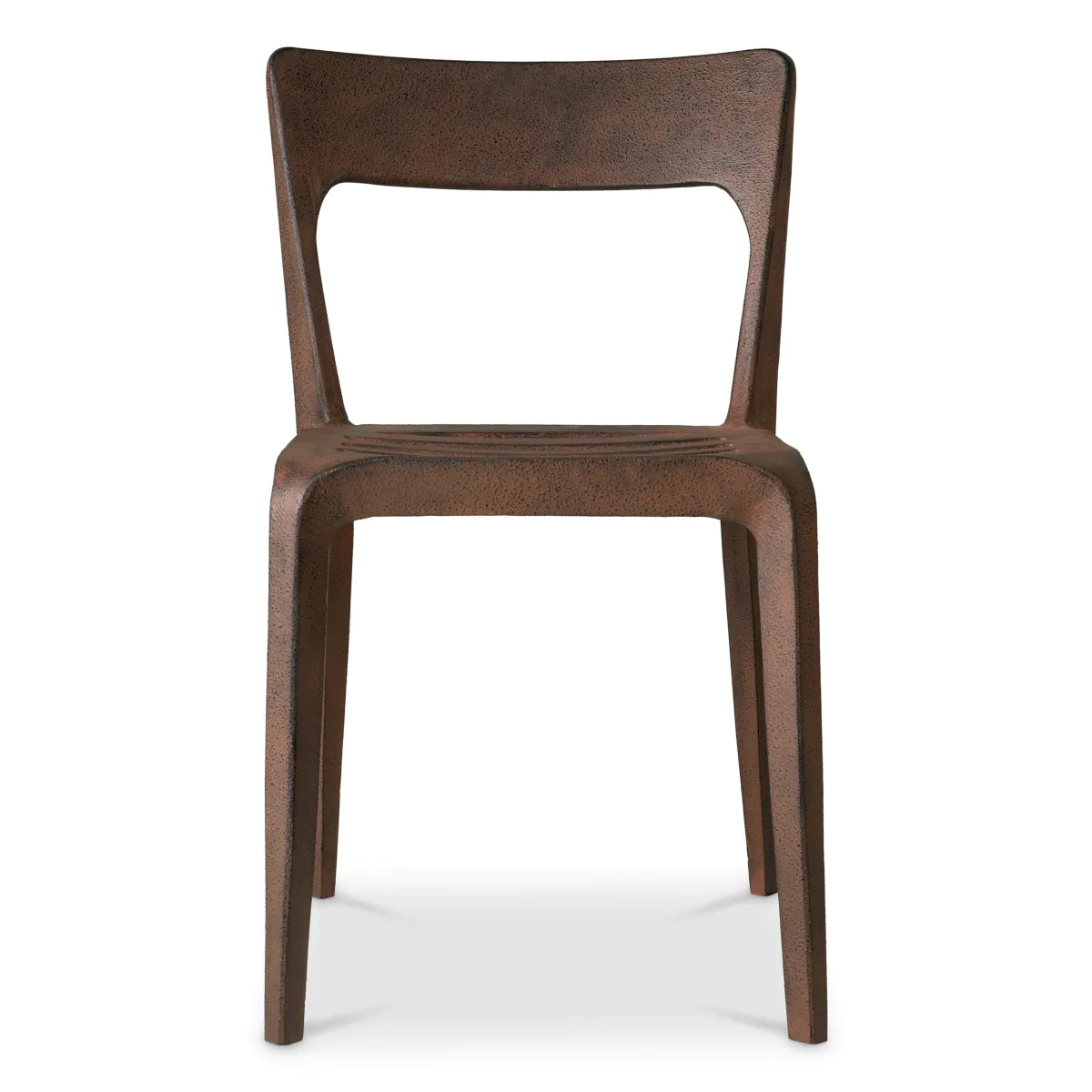 Quentin chair oxidized aluminum [OLA] [Amelia SPR/improved description]