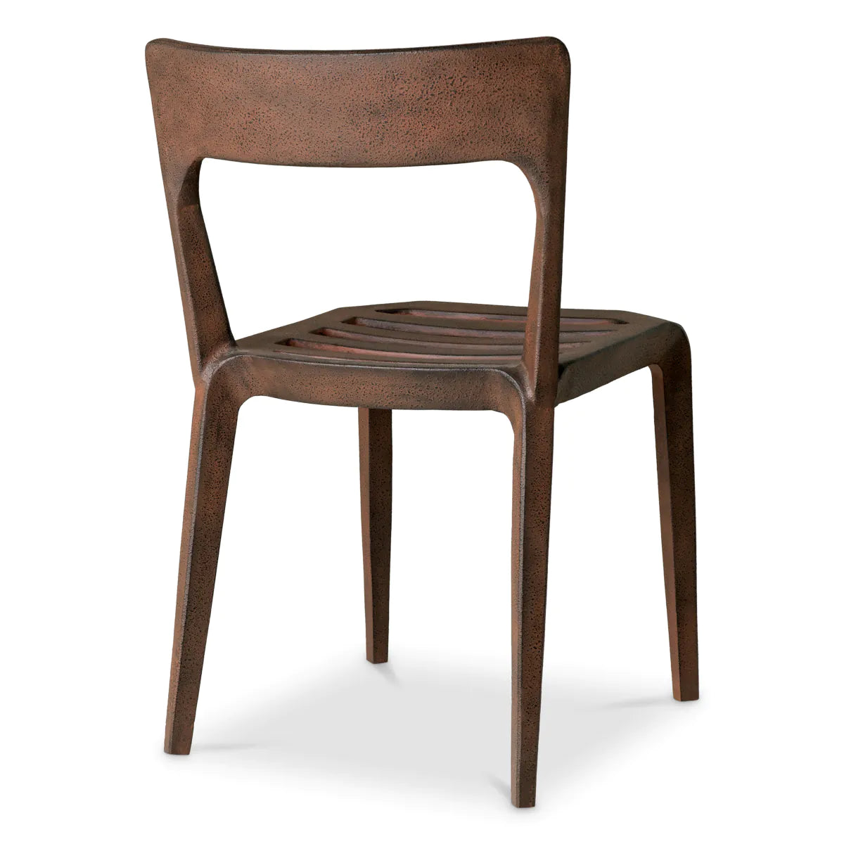 Quentin chair oxidized aluminum [OLA] [Amelia SPR/improved description]