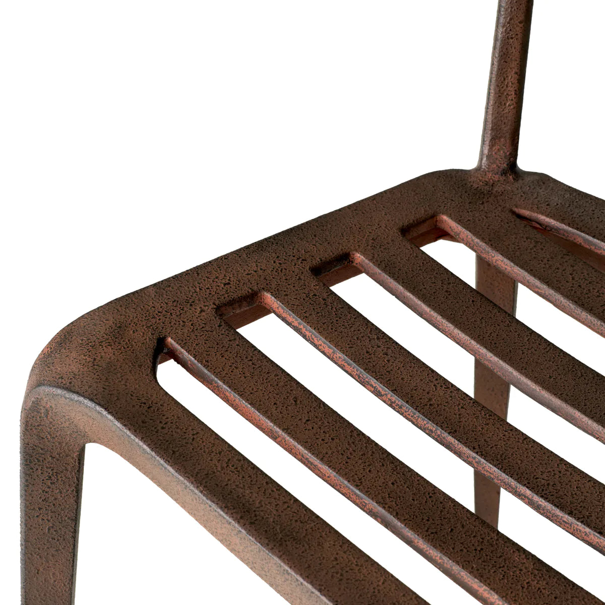 Quentin chair oxidized aluminum [OLA] [Amelia SPR/improved description]