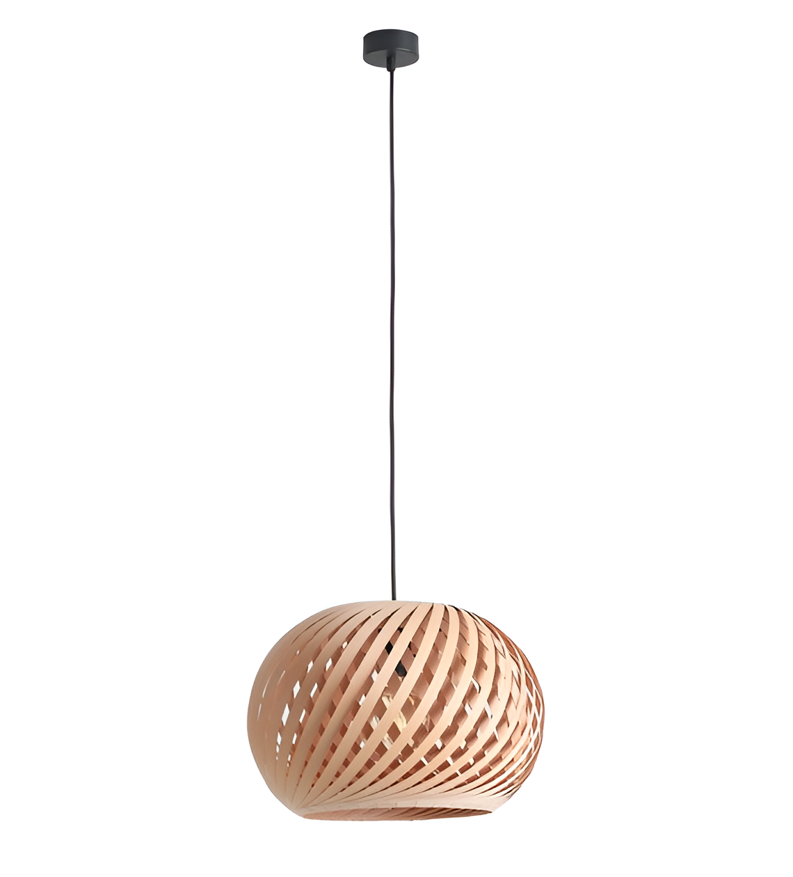 NATURE CROSS Holz-Pendelleuchte