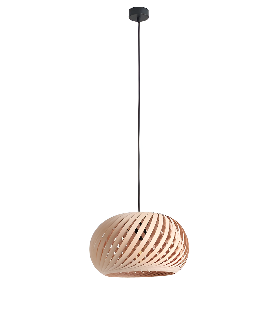 NATURE CROSS Holz-Pendelleuchte