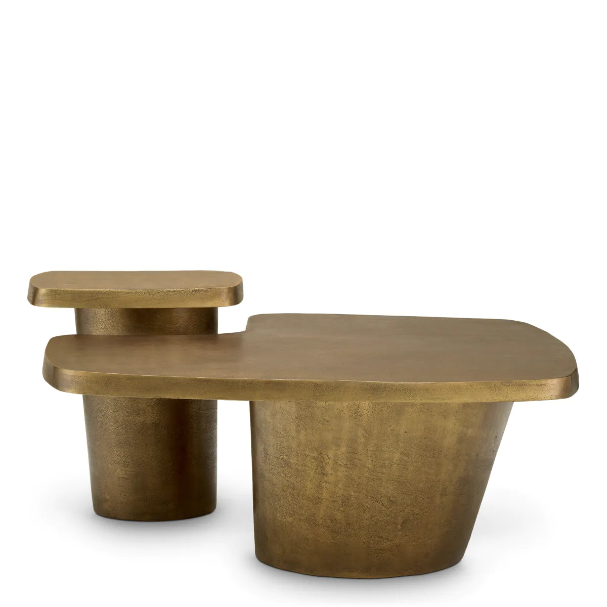 PIERRO Antique Gold Coffee Table Set