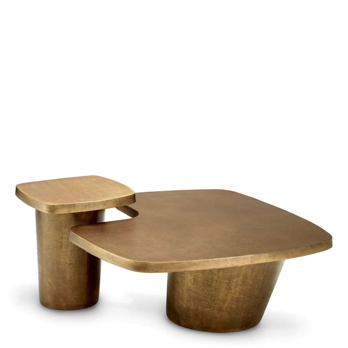 PIERRO Antique Gold Coffee Table Set