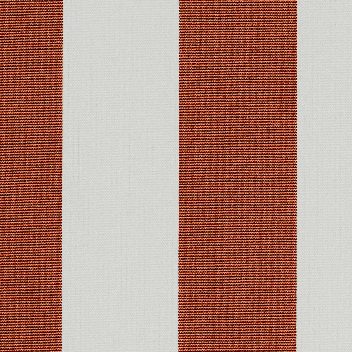 Runde Gartenpolster FLORENT orange mit Weiß