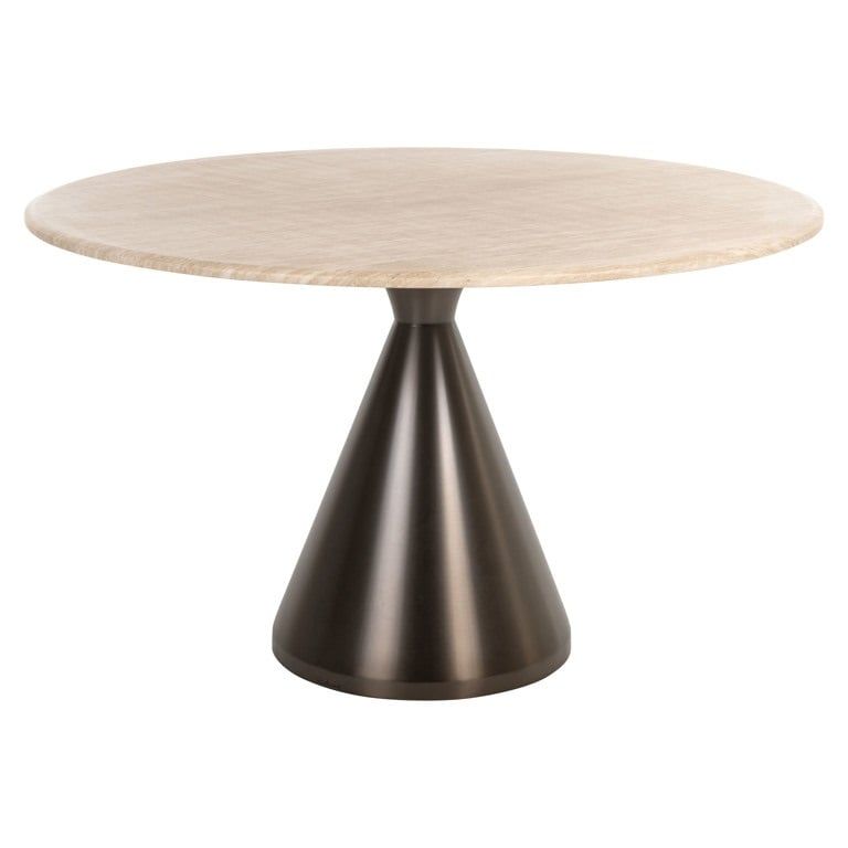 Runder Tisch MONTGOMMERY beige