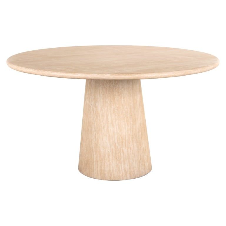 Runder Tisch FICTUS beige