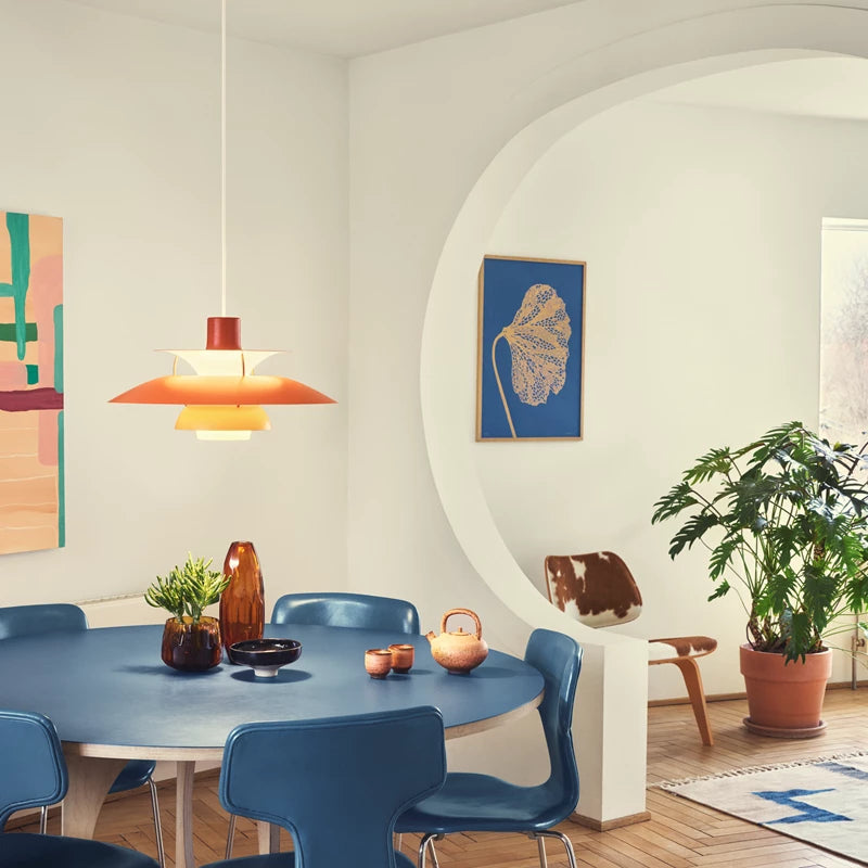 Lampa wisząca PH 5 pomarańczowy