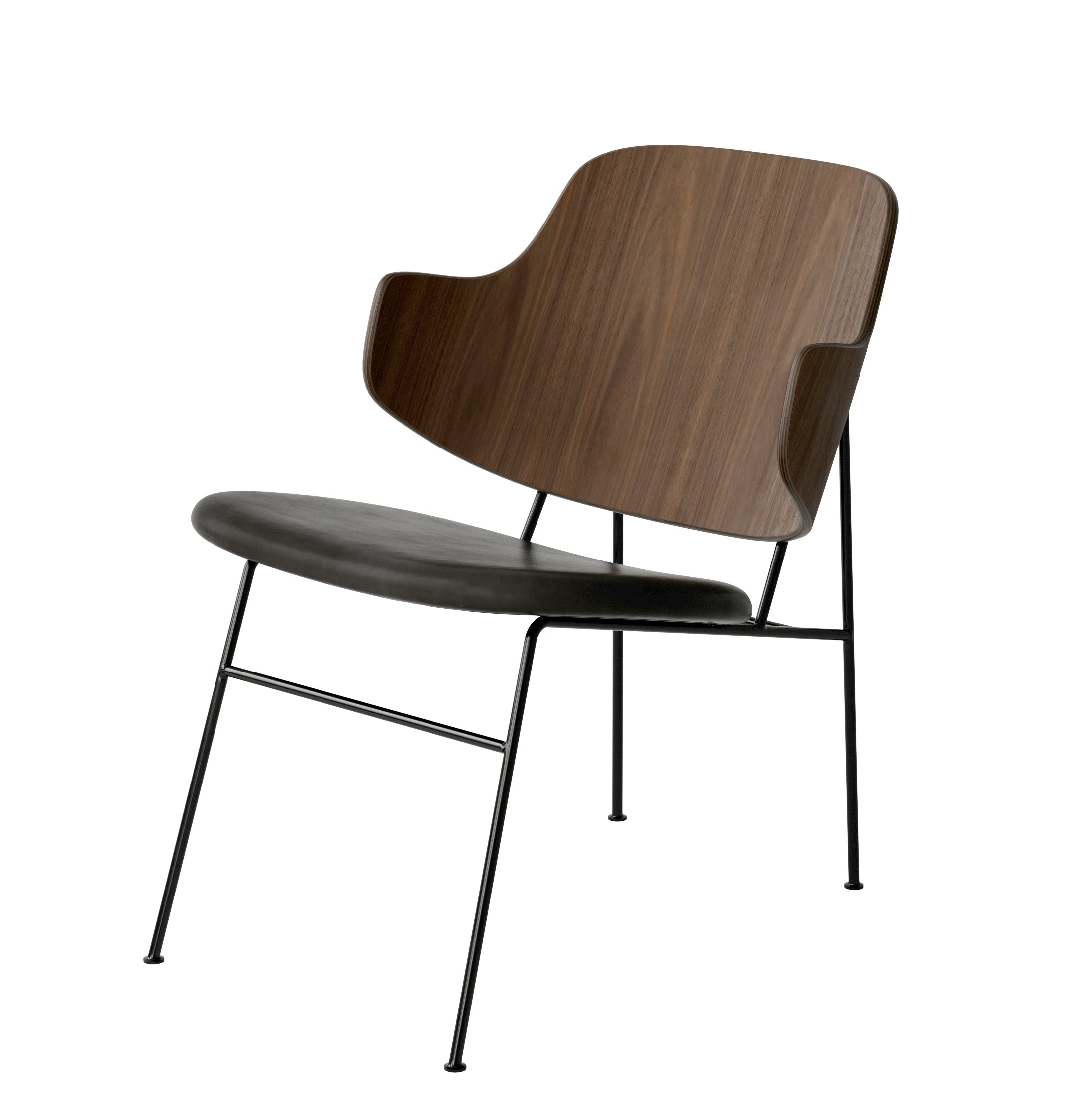 Sessel PENGUIN schwarze Leder