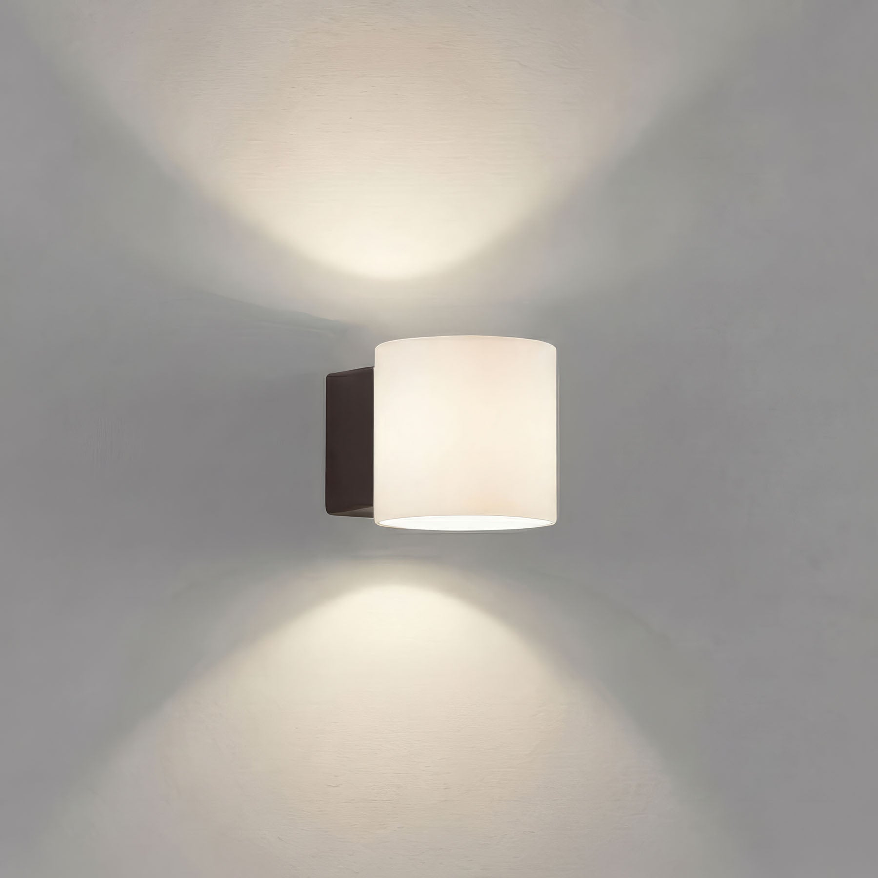 Lampa ścienna TUBE brązowy