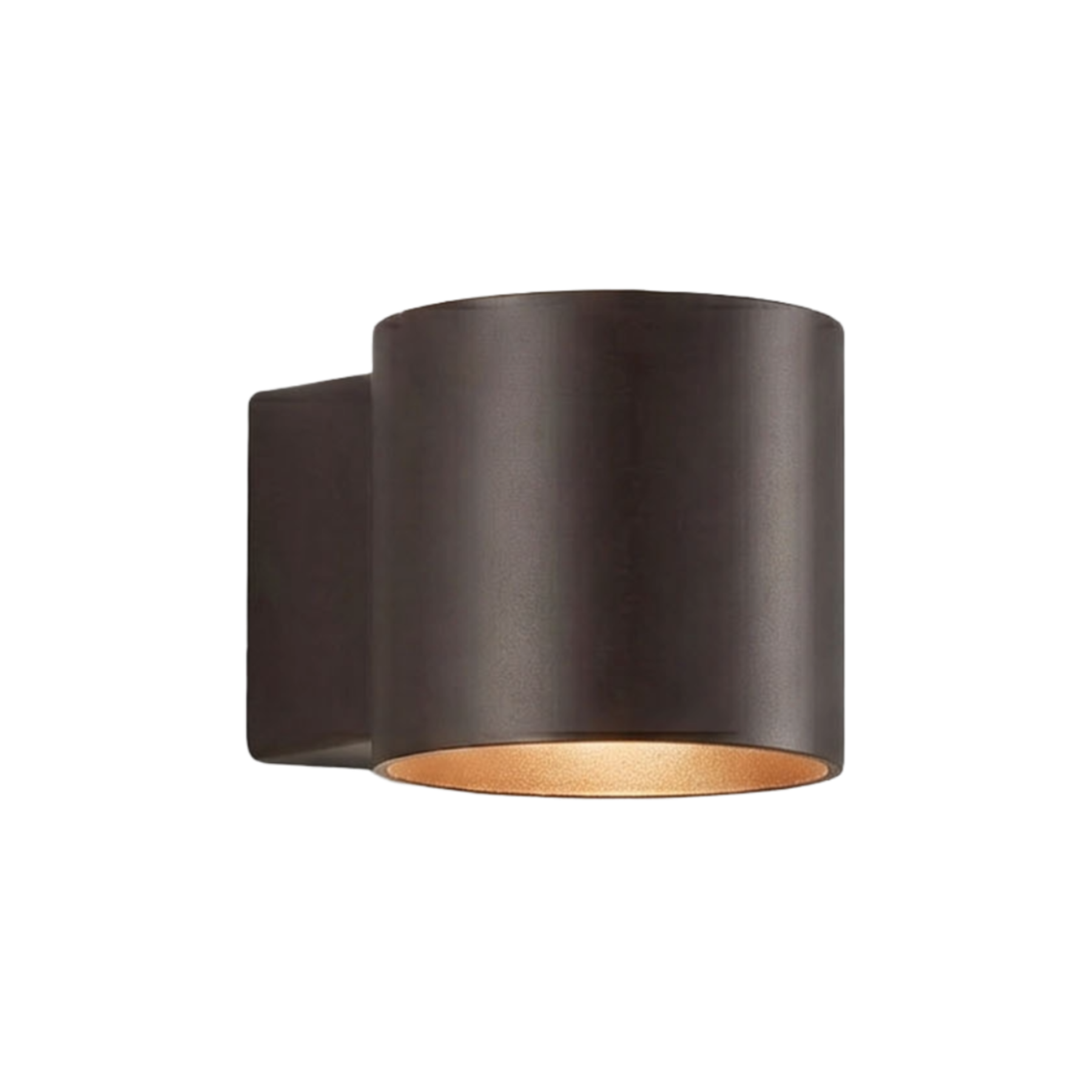 Lampa ścienna TUBE brązowy