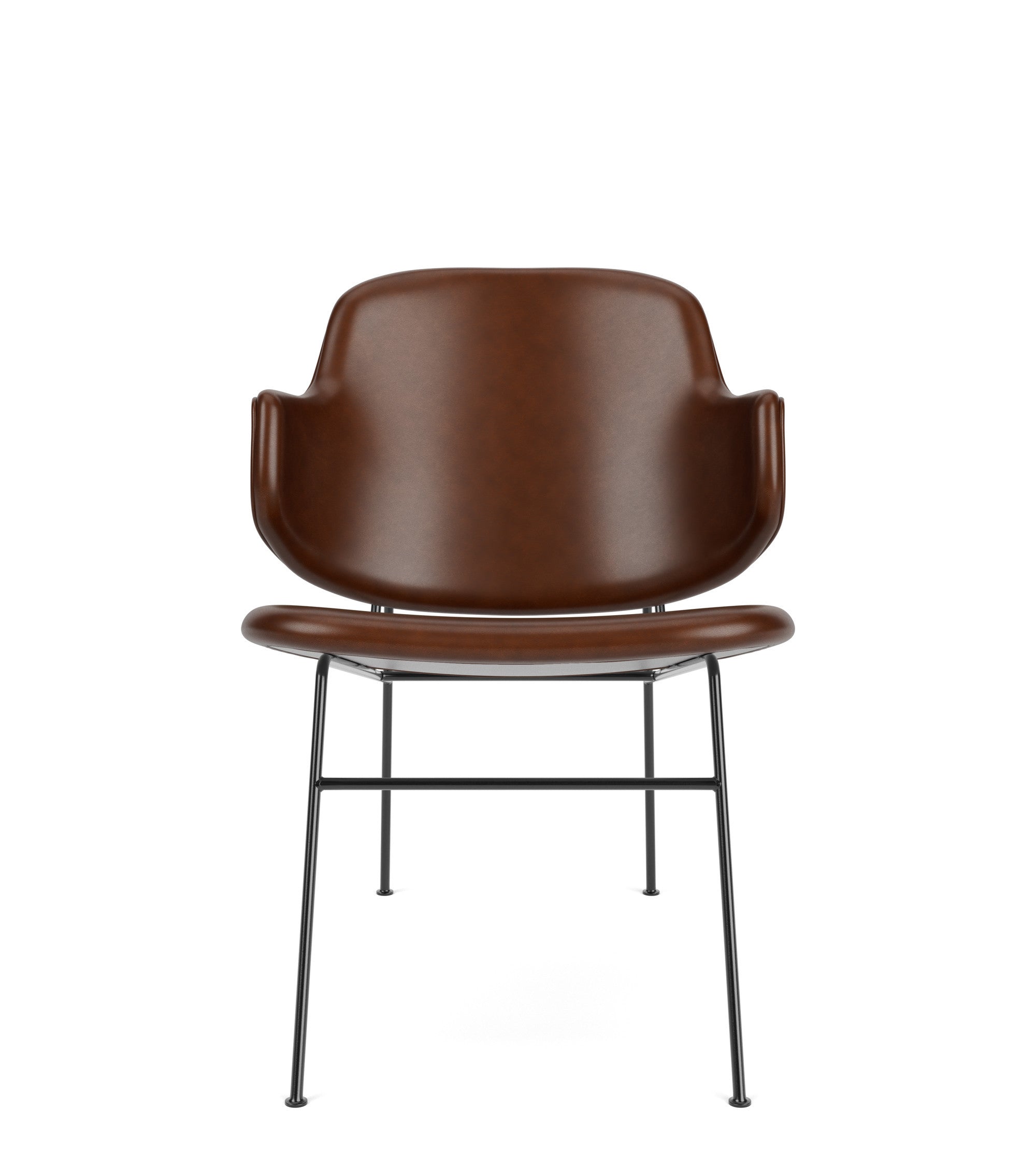 Sessel PENGUIN braunes Leder