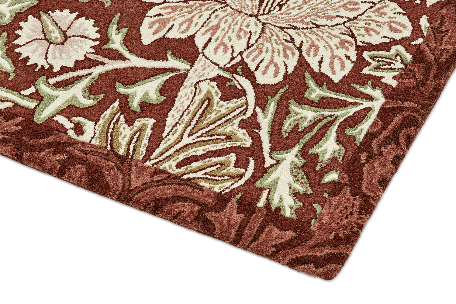 Teppich MOREW TRENT RED HOUSE burgund 