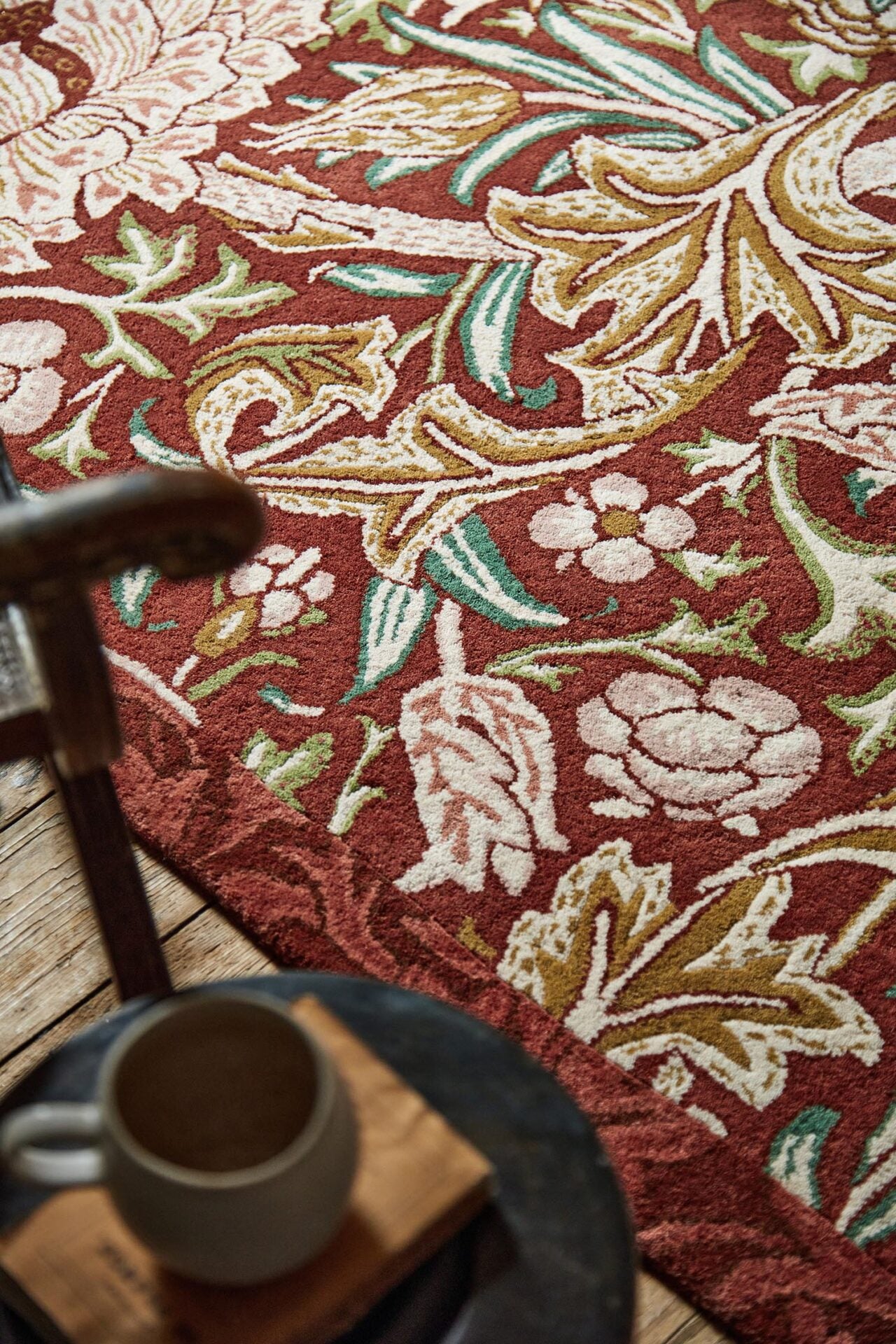 Teppich MOREW TRENT RED HOUSE burgund 