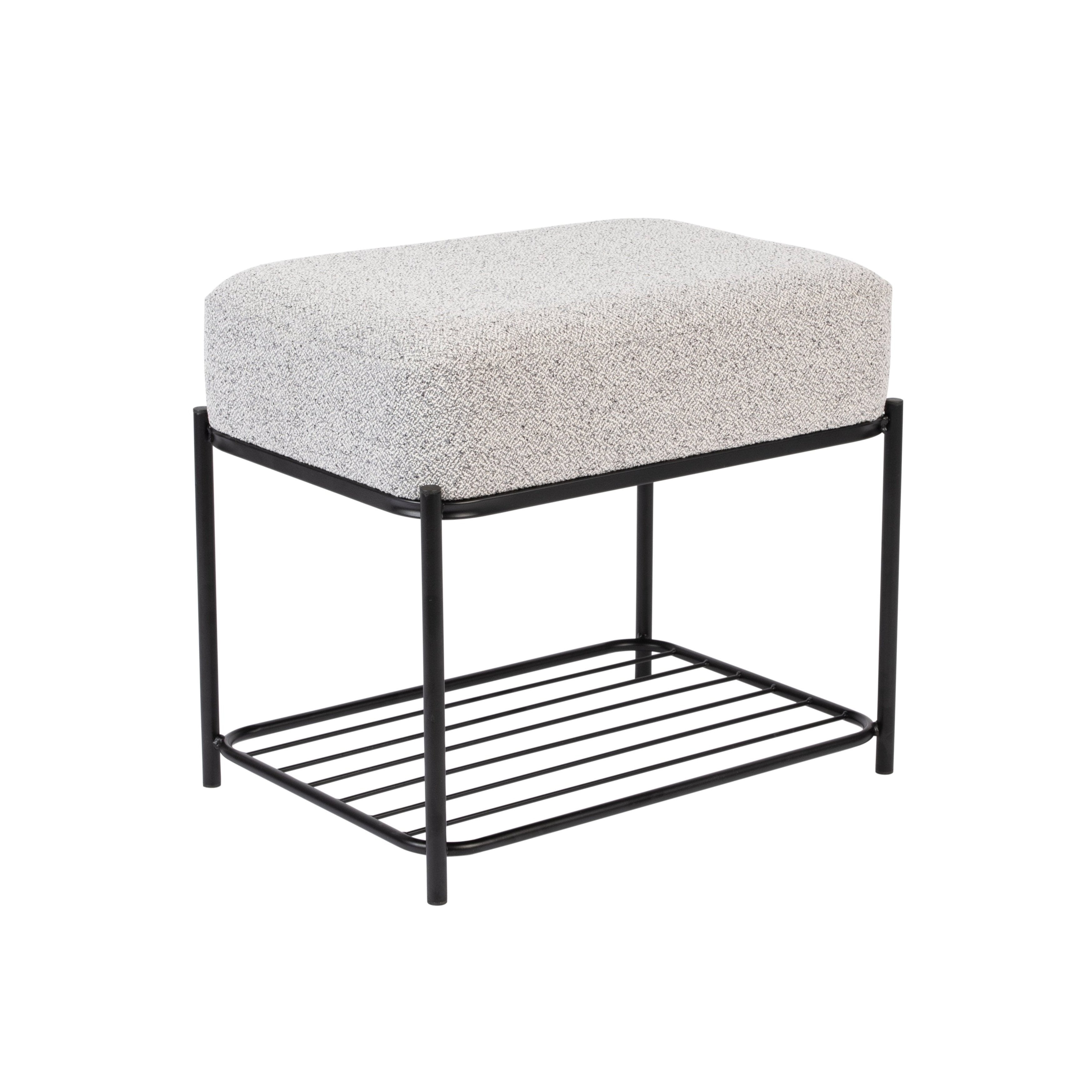 Gray Milou stool