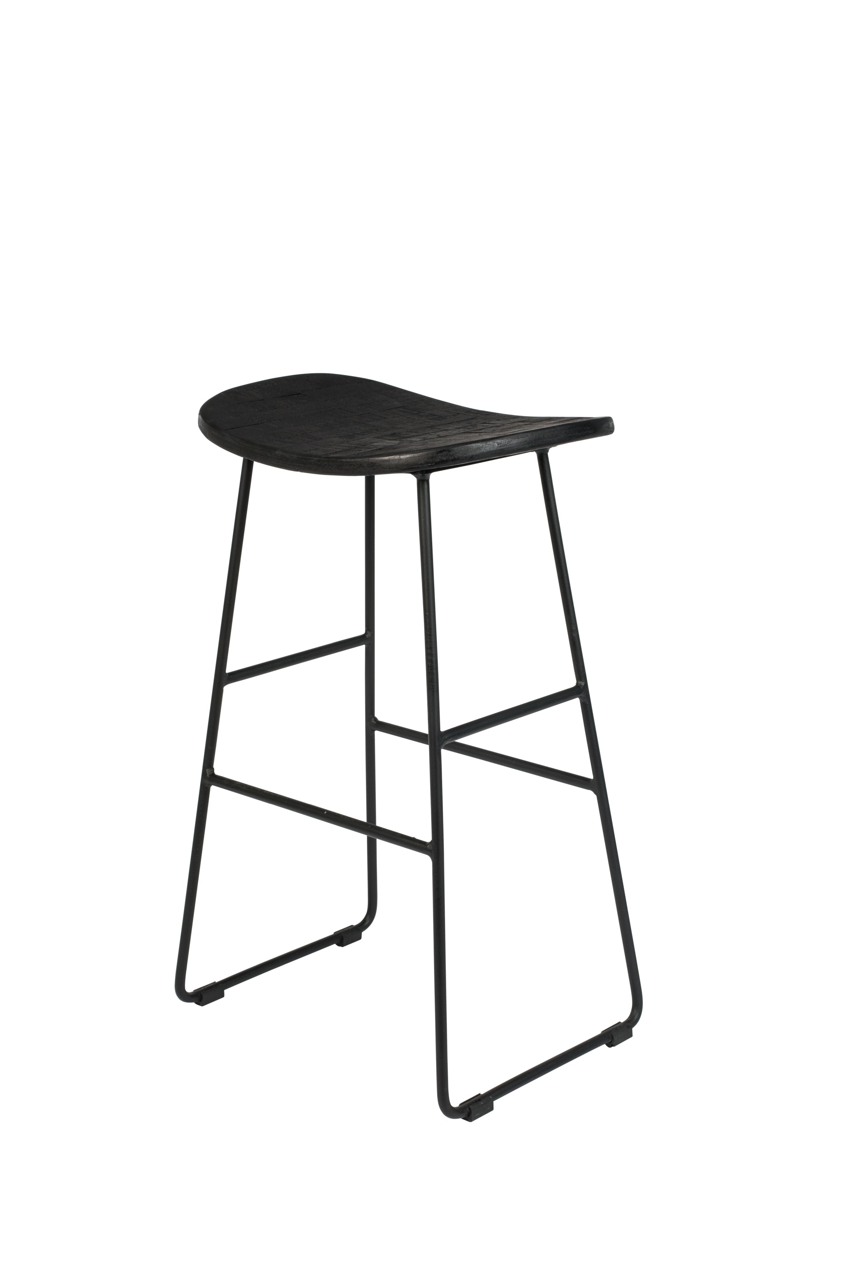 Tangle Black Tangle Bar Stool