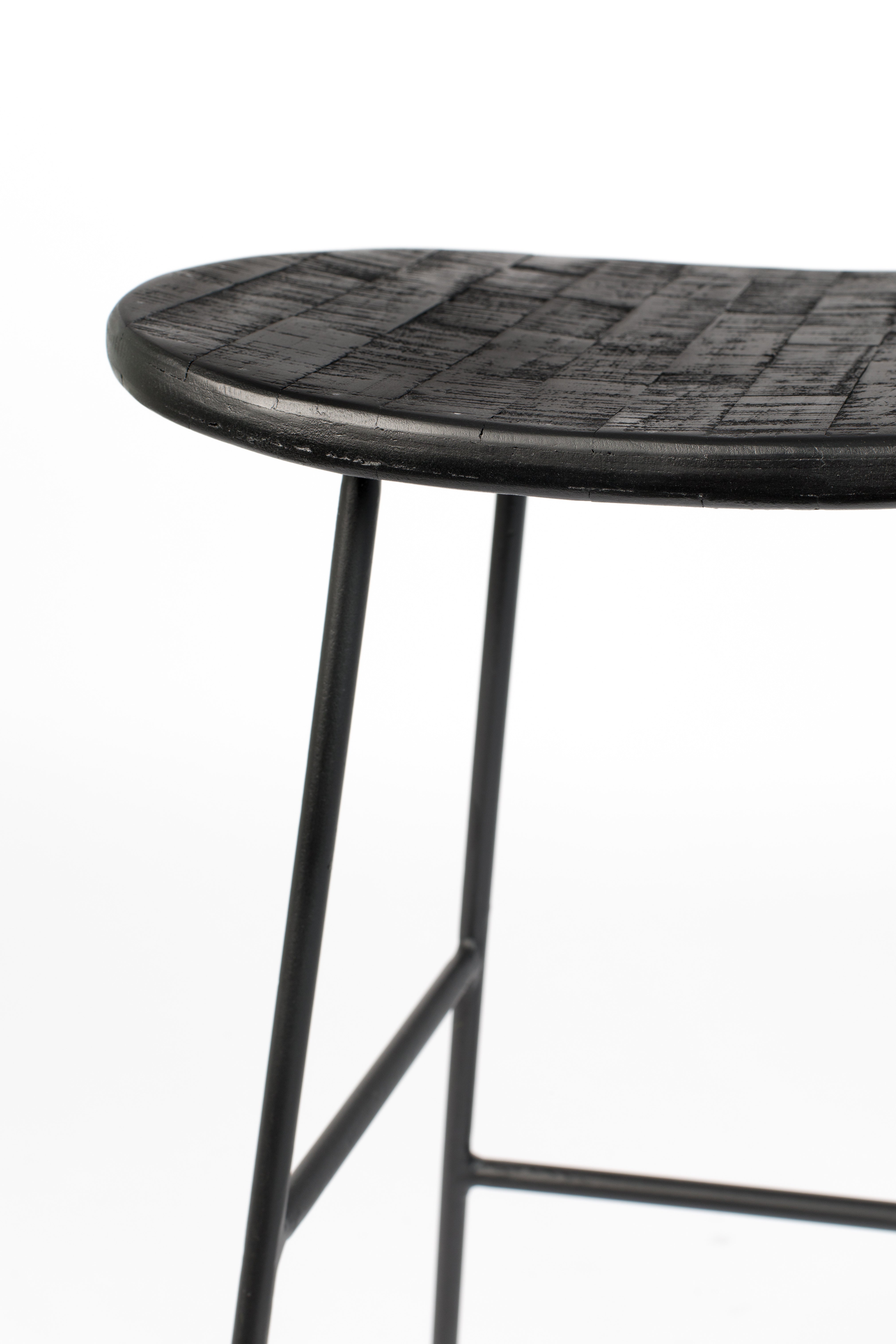 Tangle Black Tangle Bar Stool