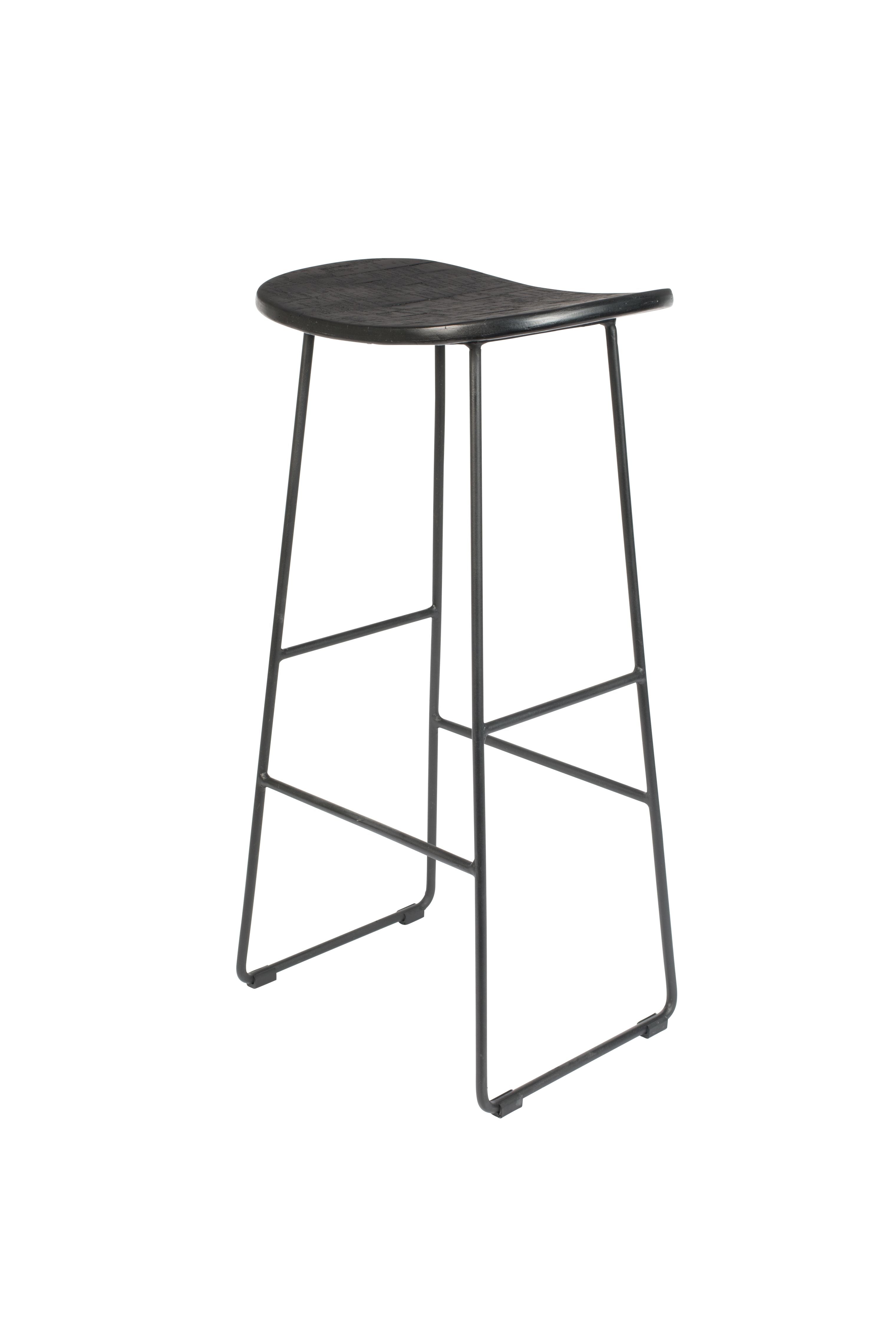 Tangle Black Tangle Bar Stool