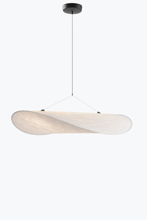 White tense hanging lamp