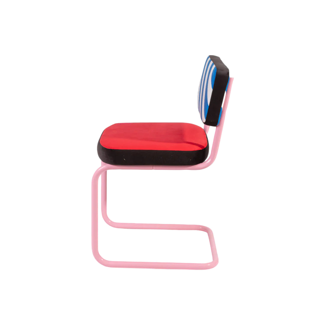 SUPERCHAIR HATCH Chair red with pink base