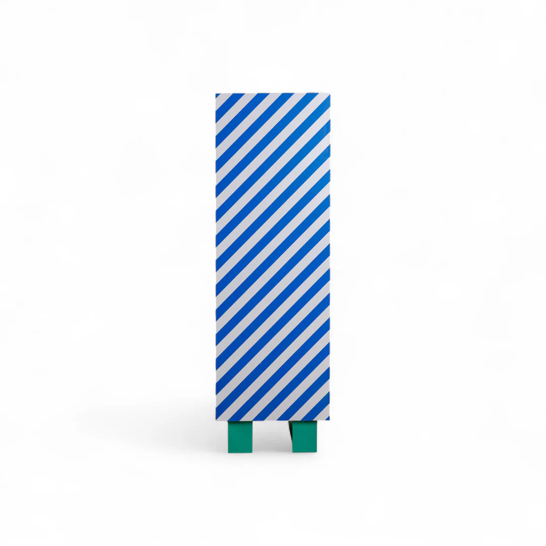 Schrank SUPERCLOSET BLUE STRIPES gelb mit blau und grün