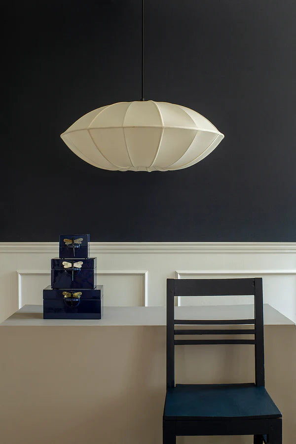 UFO lampshade broken white