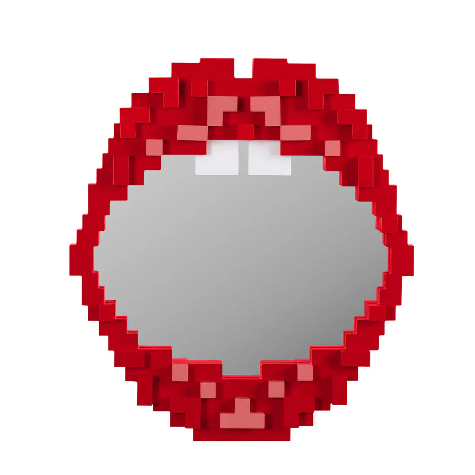 PIXEL Mirror - Red MOUTH