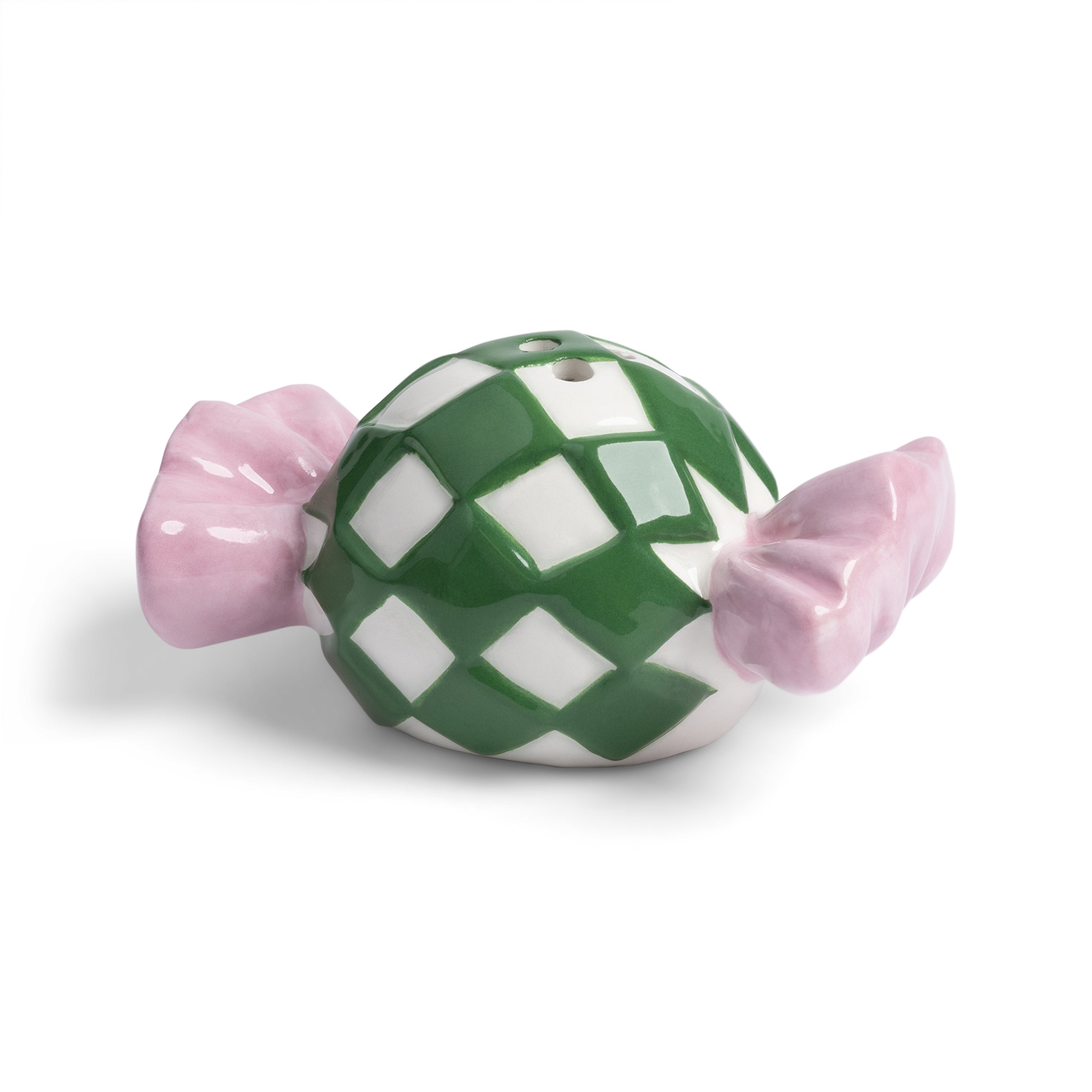 Salz- und Pfefferstreuer CANDY CHECK bunte Porzellan