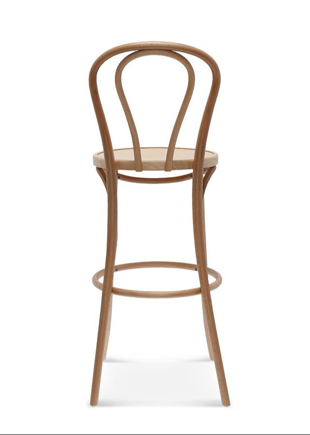 BST-18 Hocker aus Buchenholz