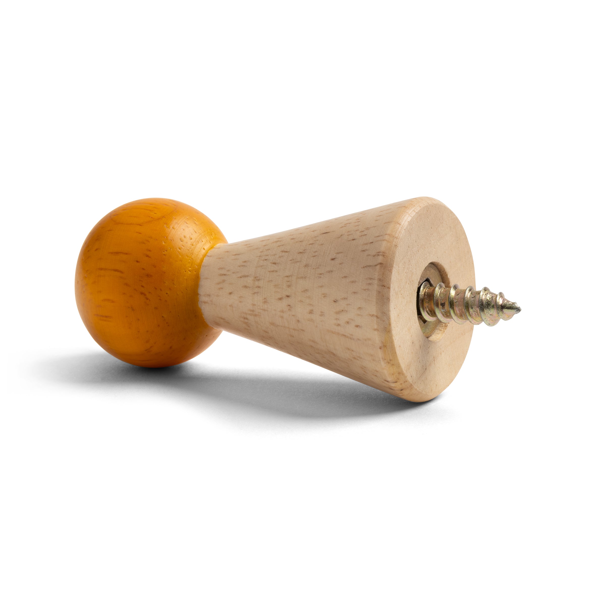 Wandhaken-Set HALMA aus Holz in Orange