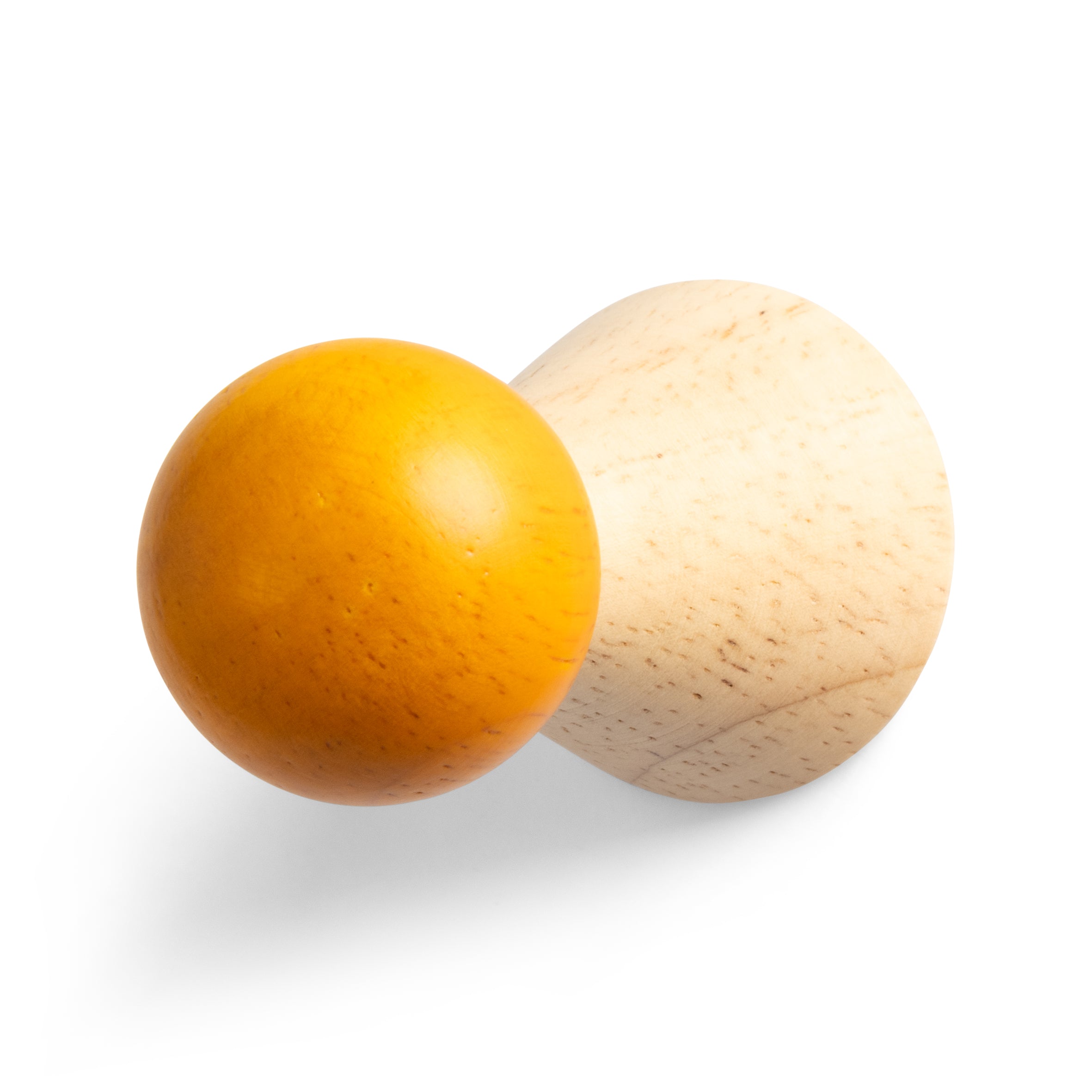 Wandhaken-Set HALMA aus Holz in Orange