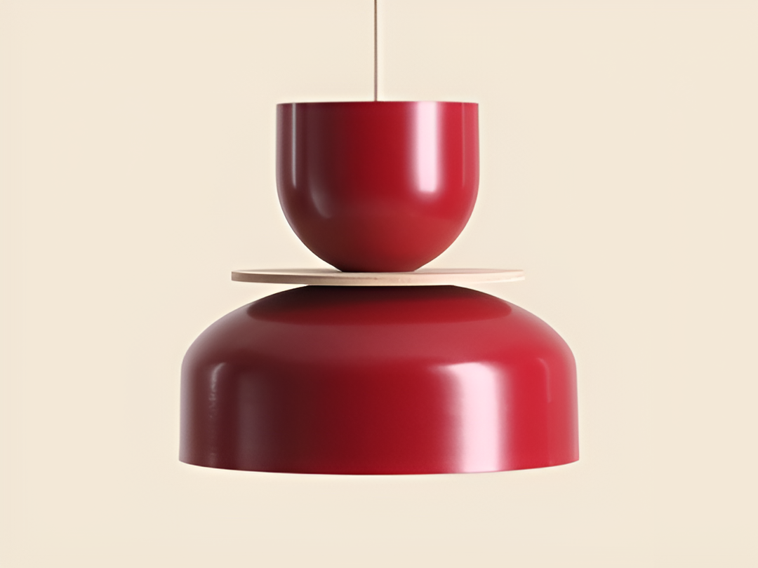 Hanging lamp for burgundy