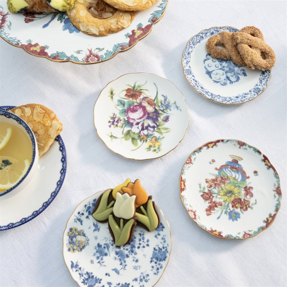 Dessertteller-Set PATINA Porzellan