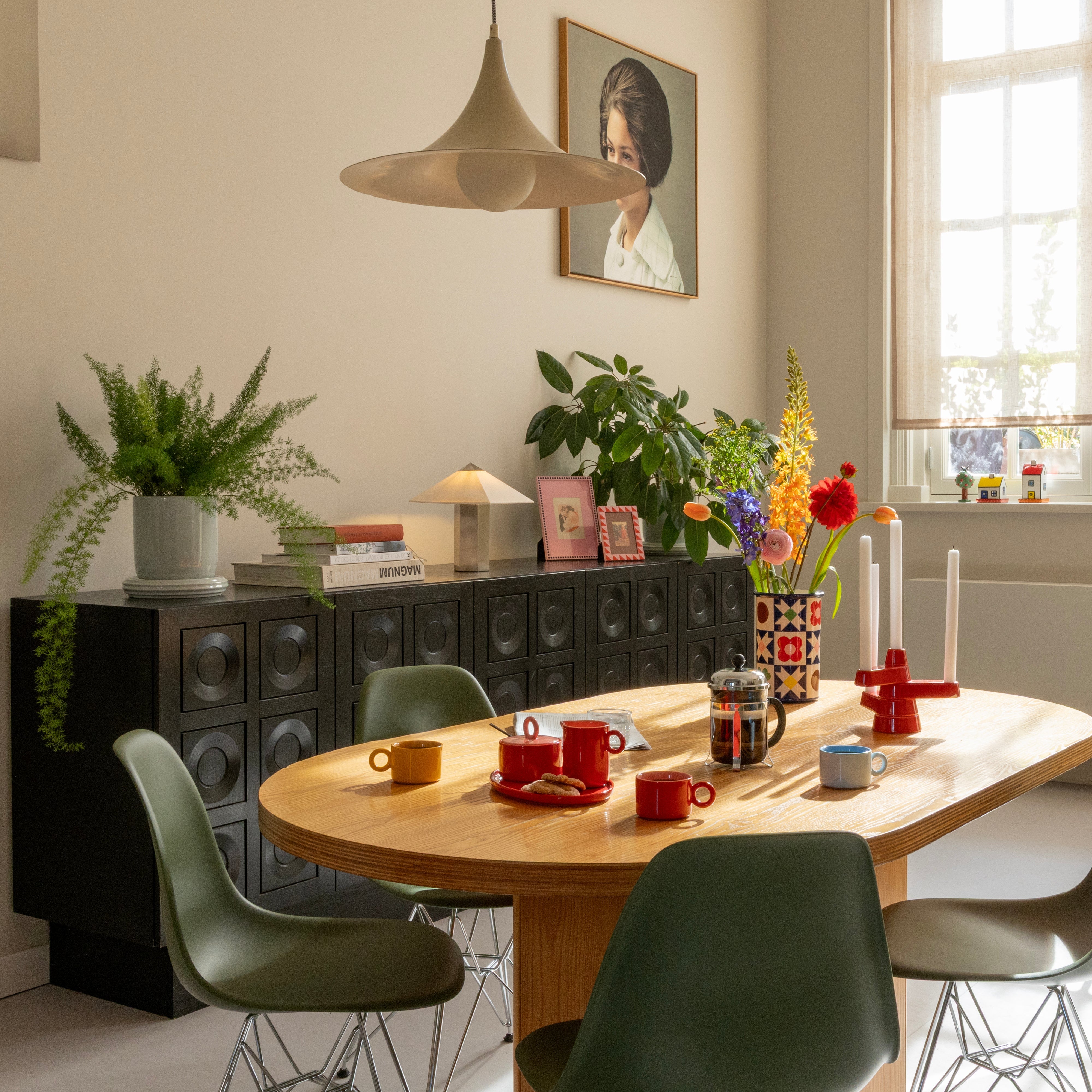 Set von Tassen CHIQUITO gelbe Porzellan