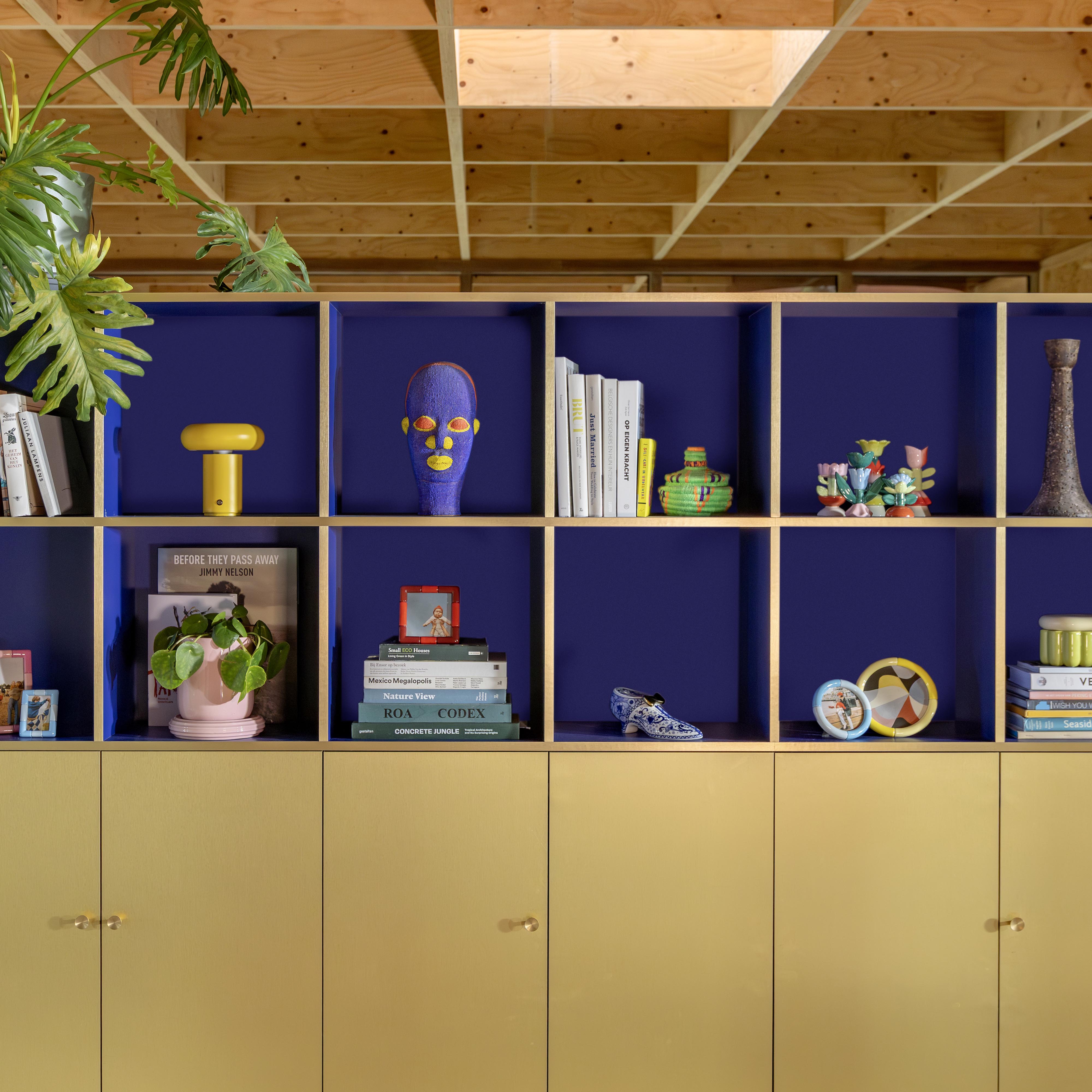 Skarbonka DELFTWARE SCHUH weiß mit Blau